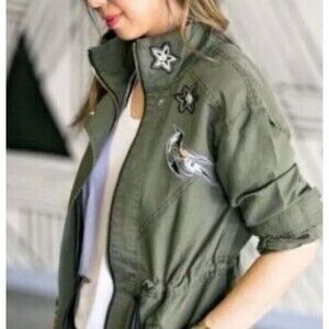 Cabi Anorak Utility Jacket Bird Green Gorpcore  Casual Outdoor -XL